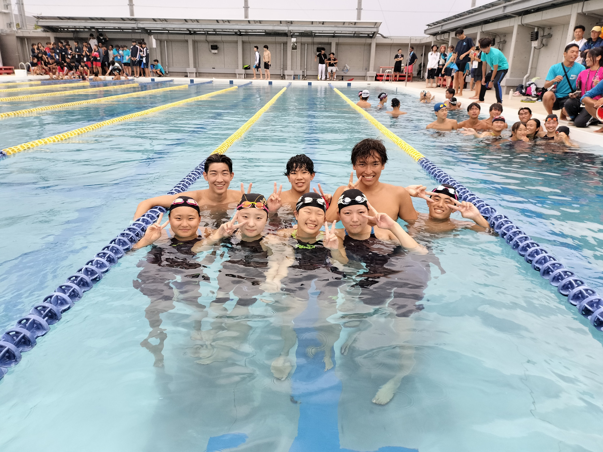 令和７年度　西東京国公立大会　リレー集合写真